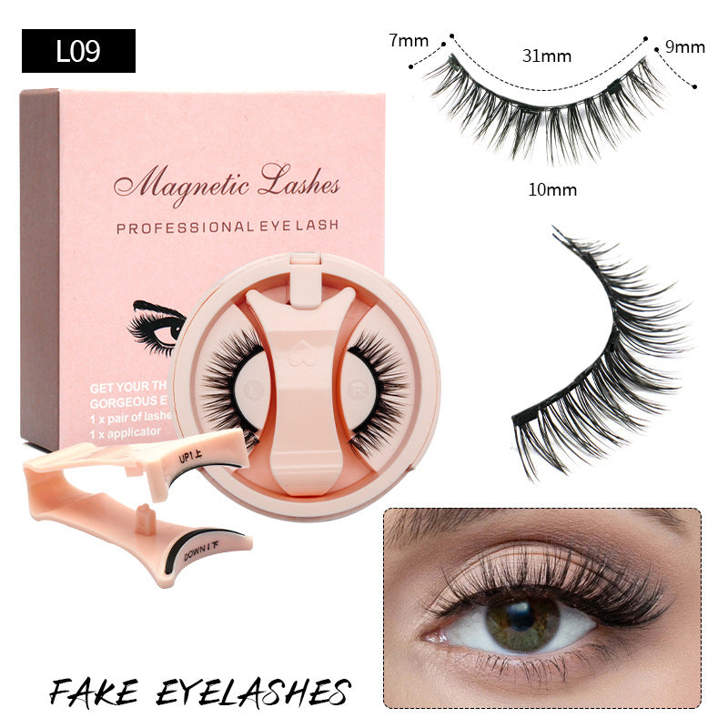 Magnetic False Eyelashes with Magnetic Tweezers