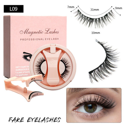 Magnetic False Eyelashes with Magnetic Tweezers