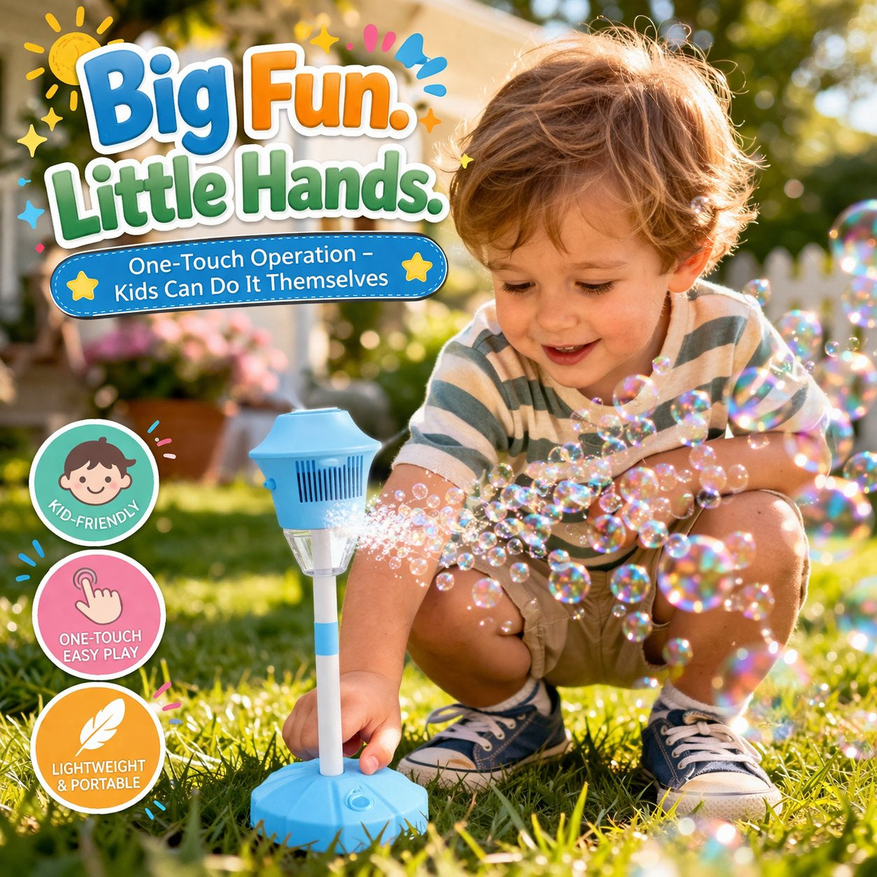 ✨Stop screen time, start bubble fun! 🌈 Meet our official, child-safe & non-toxic bubble machine. No mess with leak-proof technology. Shop Today & Save! ☃
