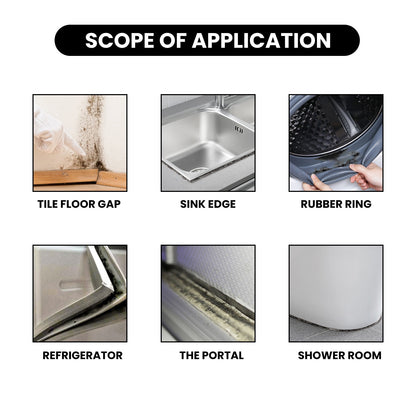 😱 Black Mold Gone Overnight – No Scrubbing Needed, See the Difference in Hours ✨