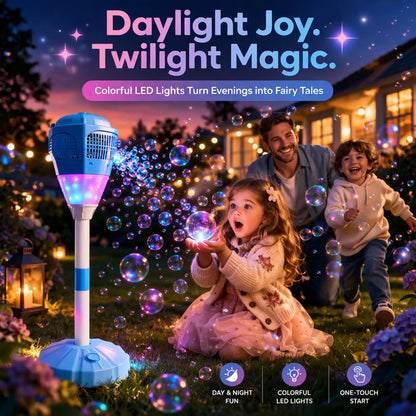 ✨Stop screen time, start bubble fun! 🌈 Meet our official, child-safe & non-toxic bubble machine. No mess with leak-proof technology. Shop Today & Save! ☃