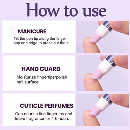 💅✨ 3-in-1 Cuticle Oil Pen – Repair, Push & Remove, Instantly Fix Dry Cracked Cuticles with Nourishing Oil & Precision Ceramic Tip for Salon-Quality Nails at Home Anytime
